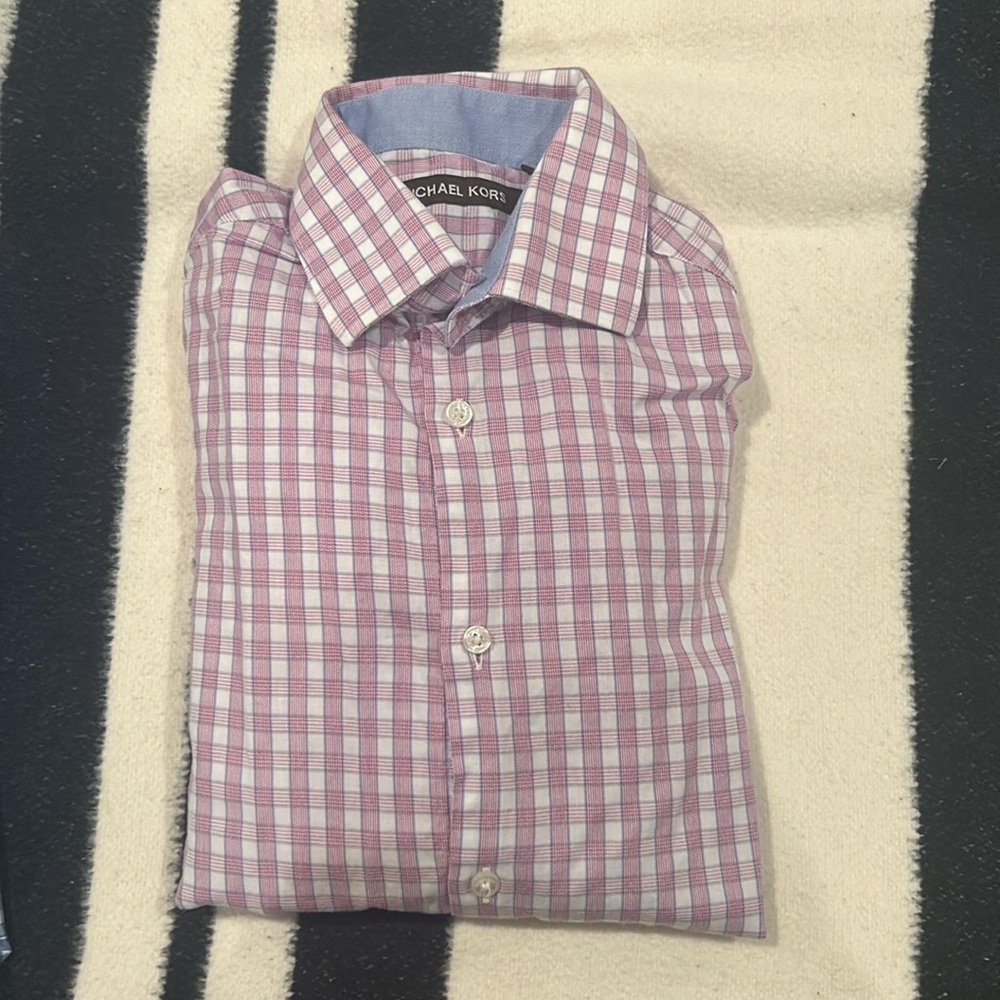 MICHAEL KORS YOUTH BUTTON DOWN- PERFECT CONDITION-